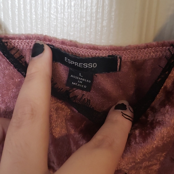 Velvet top - Picture 3 of 5